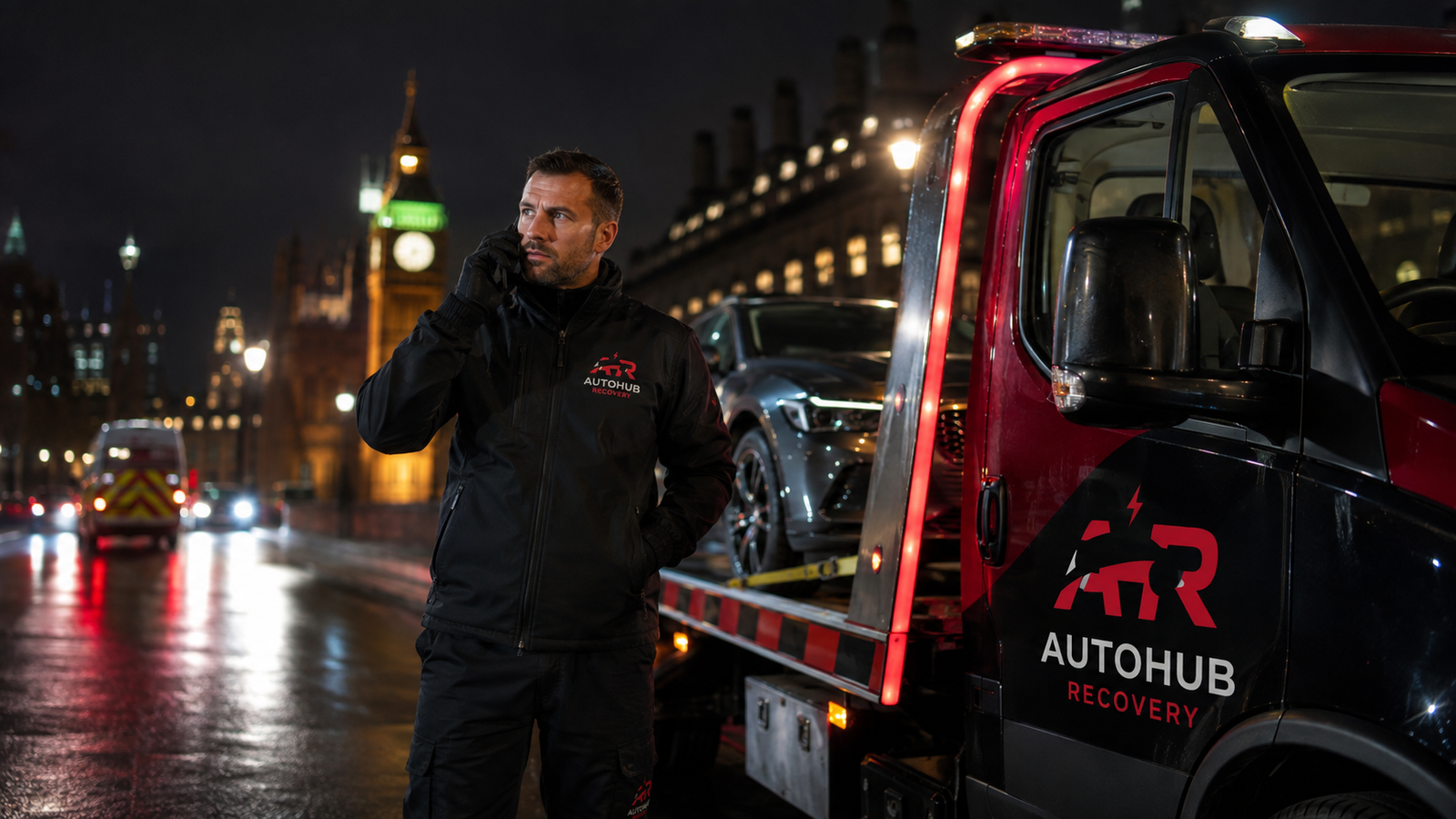 24/7 AutoHub Recovery operator in London