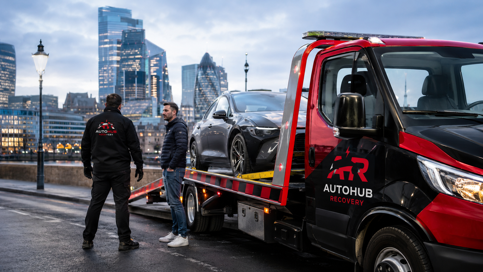AutoHub Recovery team supporting drivers across London