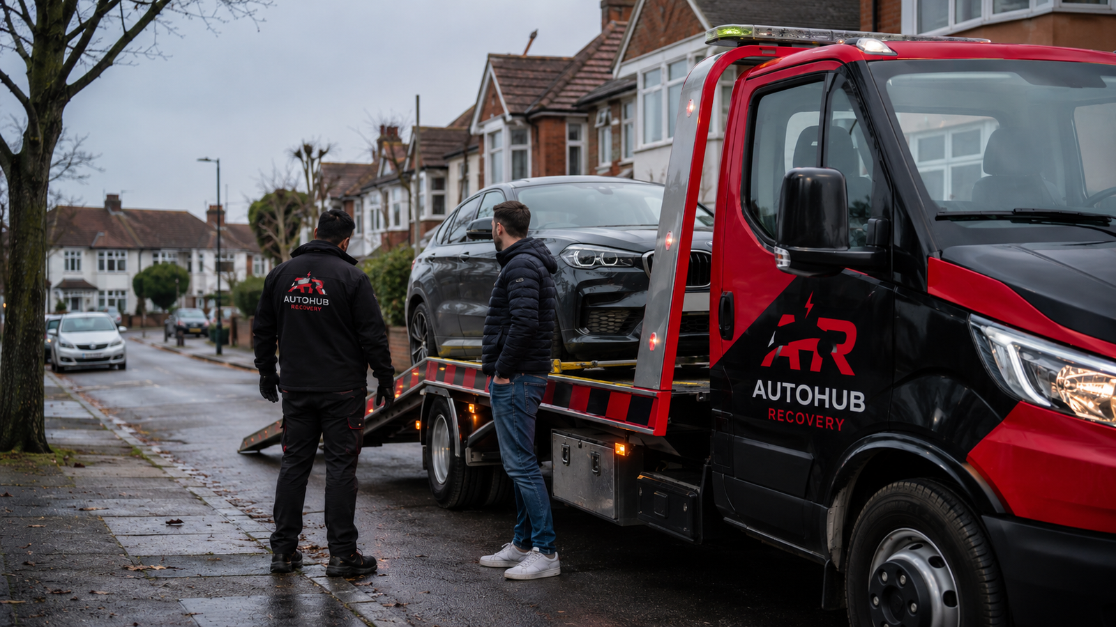 AutoHub Recovery vehicle assistance in residential London